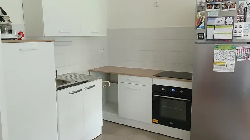 pose de cuisine à Quintin