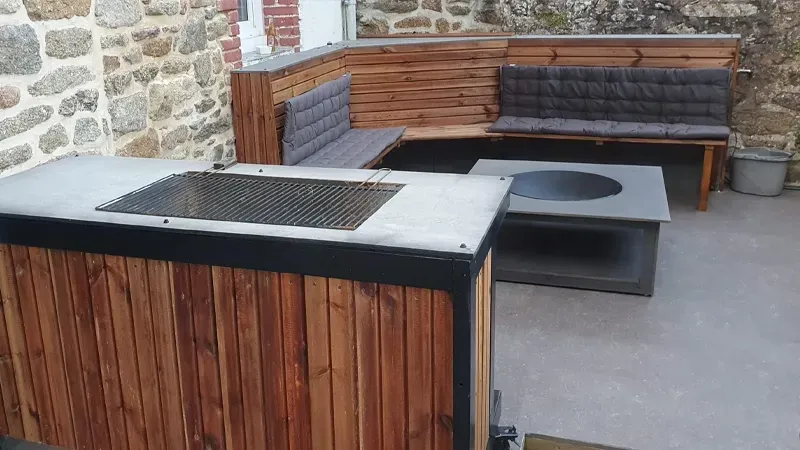 Création de terrasses à Quintin