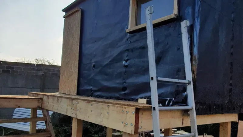 Création de cabane à Quintin